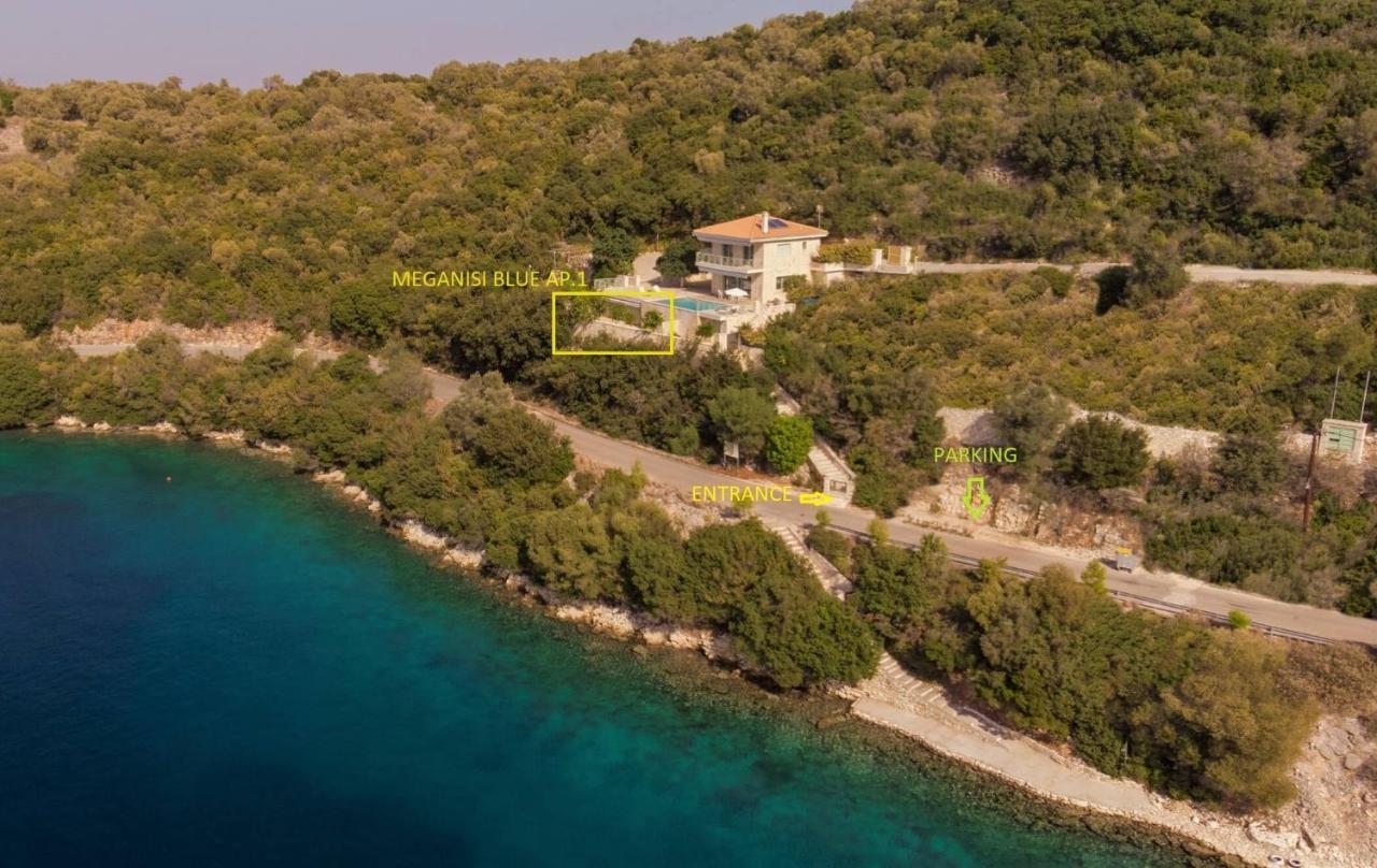 Meganisi Blue Apartment Spartokhórion 外观 照片